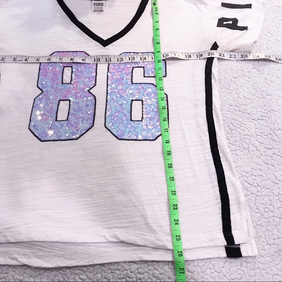 Pink Bling burnout t shirt - Picture 7 of 8